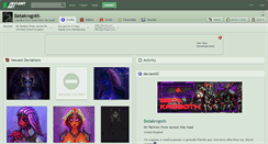 Desktop Screenshot of betakrogoth.deviantart.com