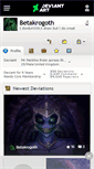 Mobile Screenshot of betakrogoth.deviantart.com