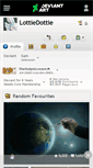 Mobile Screenshot of lottiedottie.deviantart.com