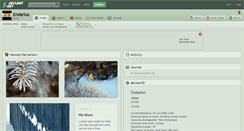 Desktop Screenshot of endarius.deviantart.com