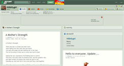 Desktop Screenshot of hillbillygirl.deviantart.com