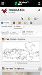 Mobile Screenshot of chained-fox.deviantart.com