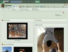 Tablet Screenshot of marmara.deviantart.com