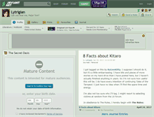 Tablet Screenshot of lytrigian.deviantart.com