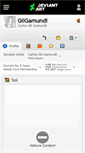 Mobile Screenshot of gilgamundi.deviantart.com