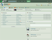 Tablet Screenshot of kreizen.deviantart.com