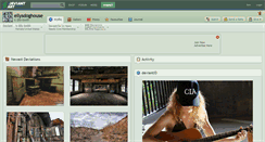 Desktop Screenshot of ellysdoghouse.deviantart.com