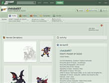 Tablet Screenshot of chstuba007.deviantart.com