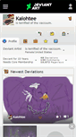 Mobile Screenshot of kaiohtee.deviantart.com