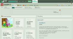 Desktop Screenshot of mordyfan13.deviantart.com