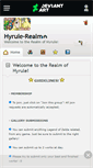 Mobile Screenshot of hyrule-realm.deviantart.com