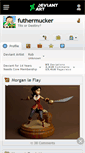 Mobile Screenshot of futhermucker.deviantart.com