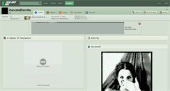 Desktop Screenshot of mancateeternita.deviantart.com