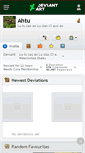 Mobile Screenshot of ahtu.deviantart.com
