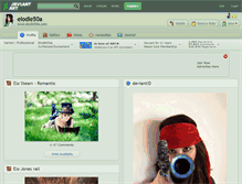 Tablet Screenshot of elodie50a.deviantart.com