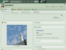 Tablet Screenshot of busterapex4.deviantart.com