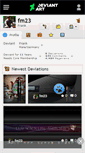 Mobile Screenshot of fm23.deviantart.com