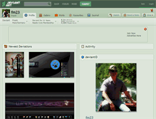 Tablet Screenshot of fm23.deviantart.com