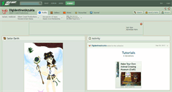 Desktop Screenshot of digidestinedazukia.deviantart.com