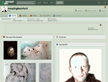 Tablet Screenshot of amazingmumford.deviantart.com