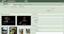 Desktop Screenshot of antsforce.deviantart.com
