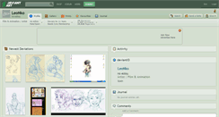 Desktop Screenshot of leonko.deviantart.com