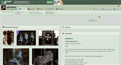 Desktop Screenshot of adonisarts.deviantart.com