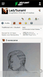 Mobile Screenshot of ladytsunami.deviantart.com