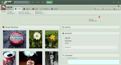 Desktop Screenshot of lily18.deviantart.com