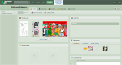 Desktop Screenshot of dolls-and-bases.deviantart.com