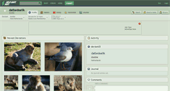 Desktop Screenshot of datbedoelik.deviantart.com