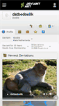 Mobile Screenshot of datbedoelik.deviantart.com