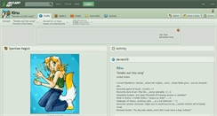 Desktop Screenshot of kinu.deviantart.com