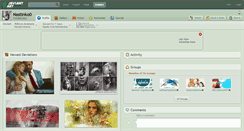 Desktop Screenshot of nastinko0.deviantart.com