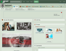 Tablet Screenshot of nastinko0.deviantart.com