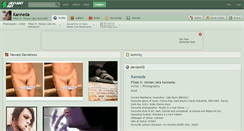 Desktop Screenshot of kanneda.deviantart.com