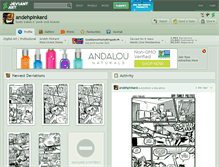 Tablet Screenshot of andehpinkard.deviantart.com