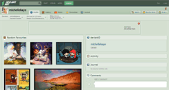 Desktop Screenshot of michellekaye.deviantart.com