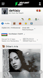 Mobile Screenshot of darklazy.deviantart.com