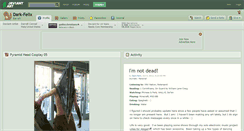 Desktop Screenshot of dark-felix.deviantart.com