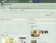 Tablet Screenshot of minish-vaati.deviantart.com