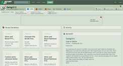 Desktop Screenshot of darkgril12.deviantart.com