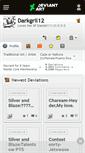 Mobile Screenshot of darkgril12.deviantart.com