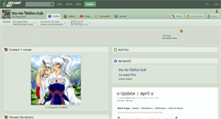 Desktop Screenshot of inu-no-taisho-club.deviantart.com