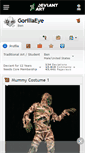 Mobile Screenshot of gorillaeye.deviantart.com