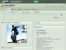 Tablet Screenshot of crazy-engineer.deviantart.com