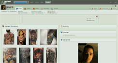 Desktop Screenshot of jesserix.deviantart.com