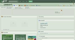 Desktop Screenshot of lansdowne19.deviantart.com