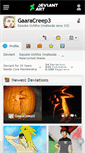 Mobile Screenshot of gaaracreep3.deviantart.com