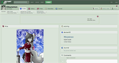 Desktop Screenshot of kitsunemon.deviantart.com